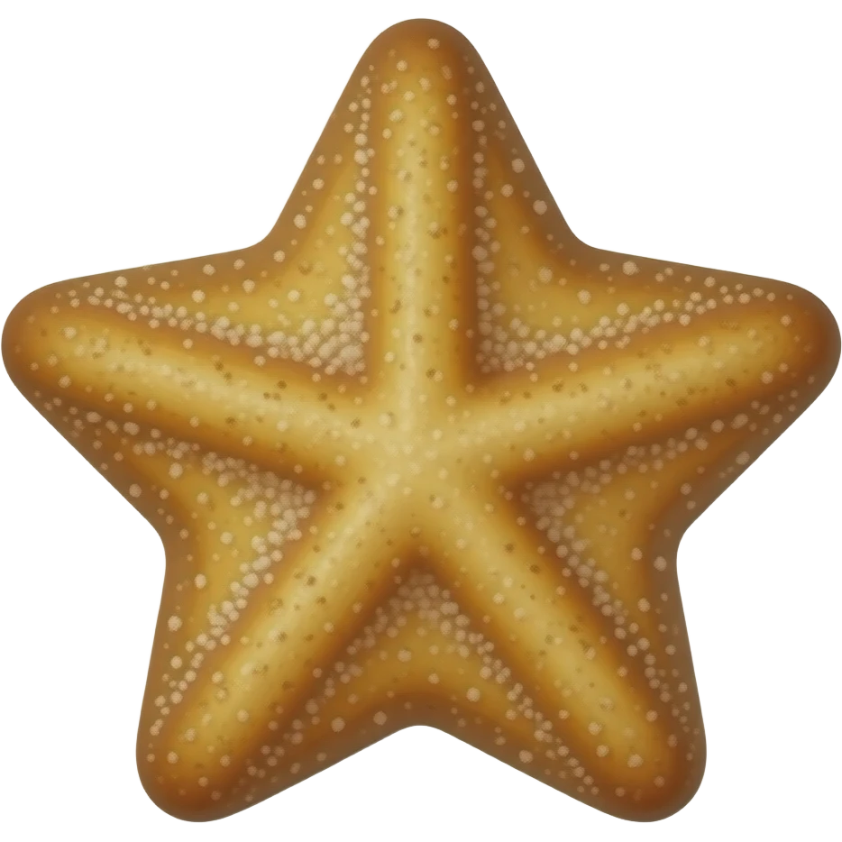 star shape churros section emoji