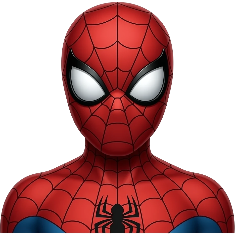 spiderman silence sign emoji