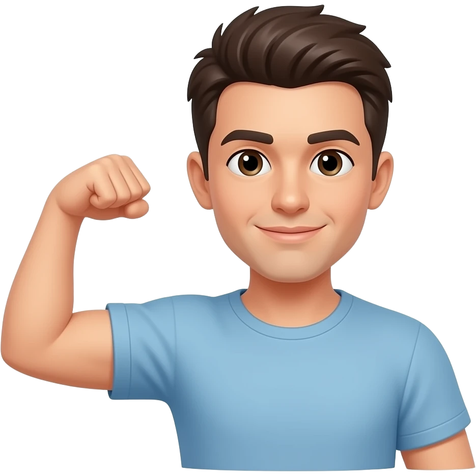 strong arm emoji
