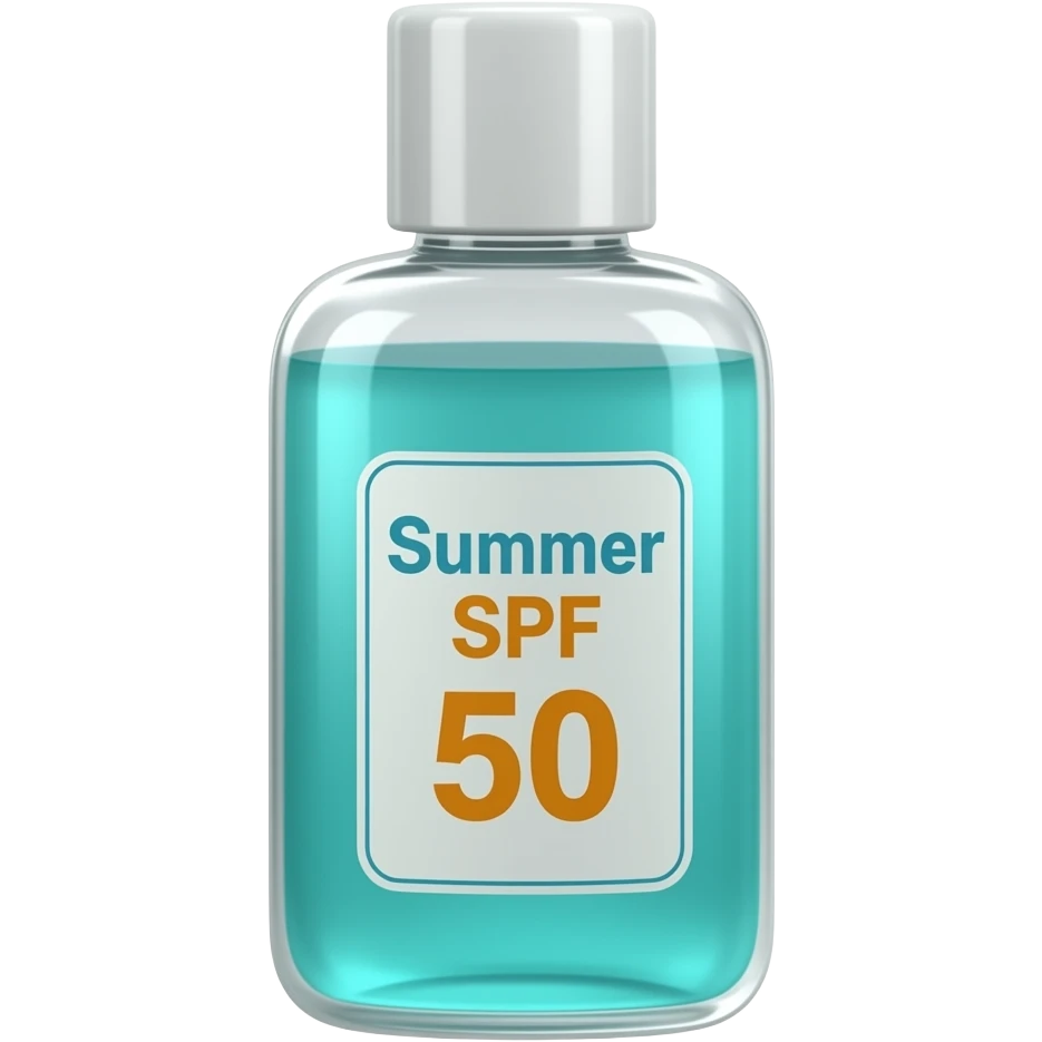 sunscreen summer emoji