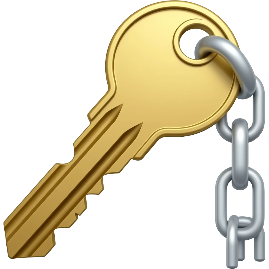 chain key emoji