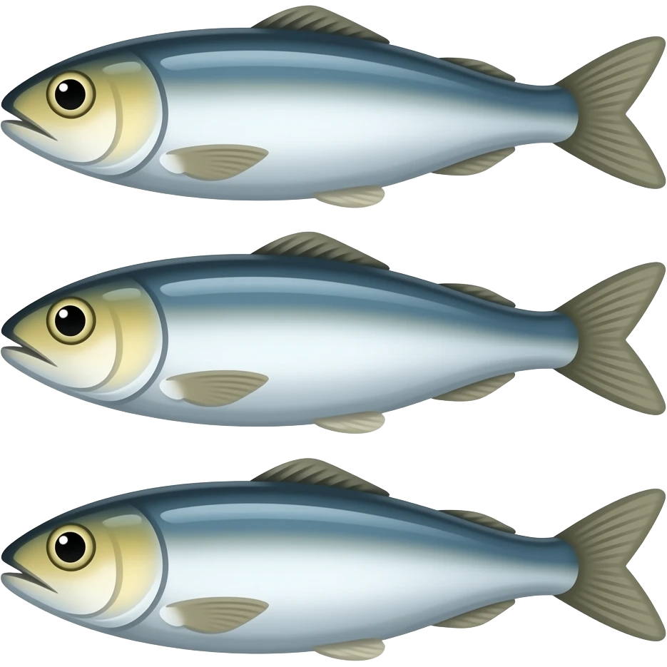 Sardines emoji