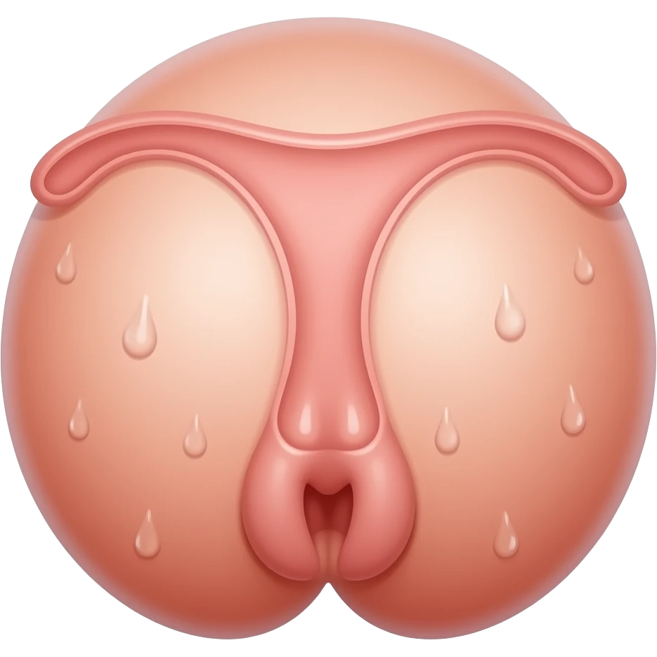 Wet pussy emoji