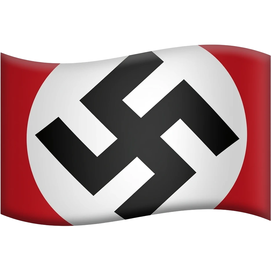 Флаг  третьего рейха emoji
