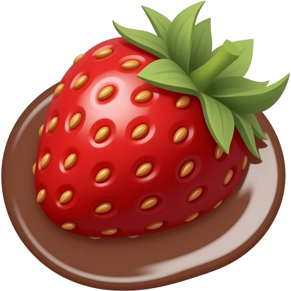 Balsamic strawberry emoji