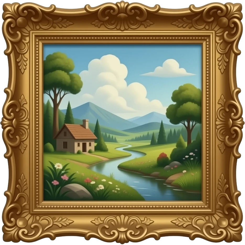 antique art emoji