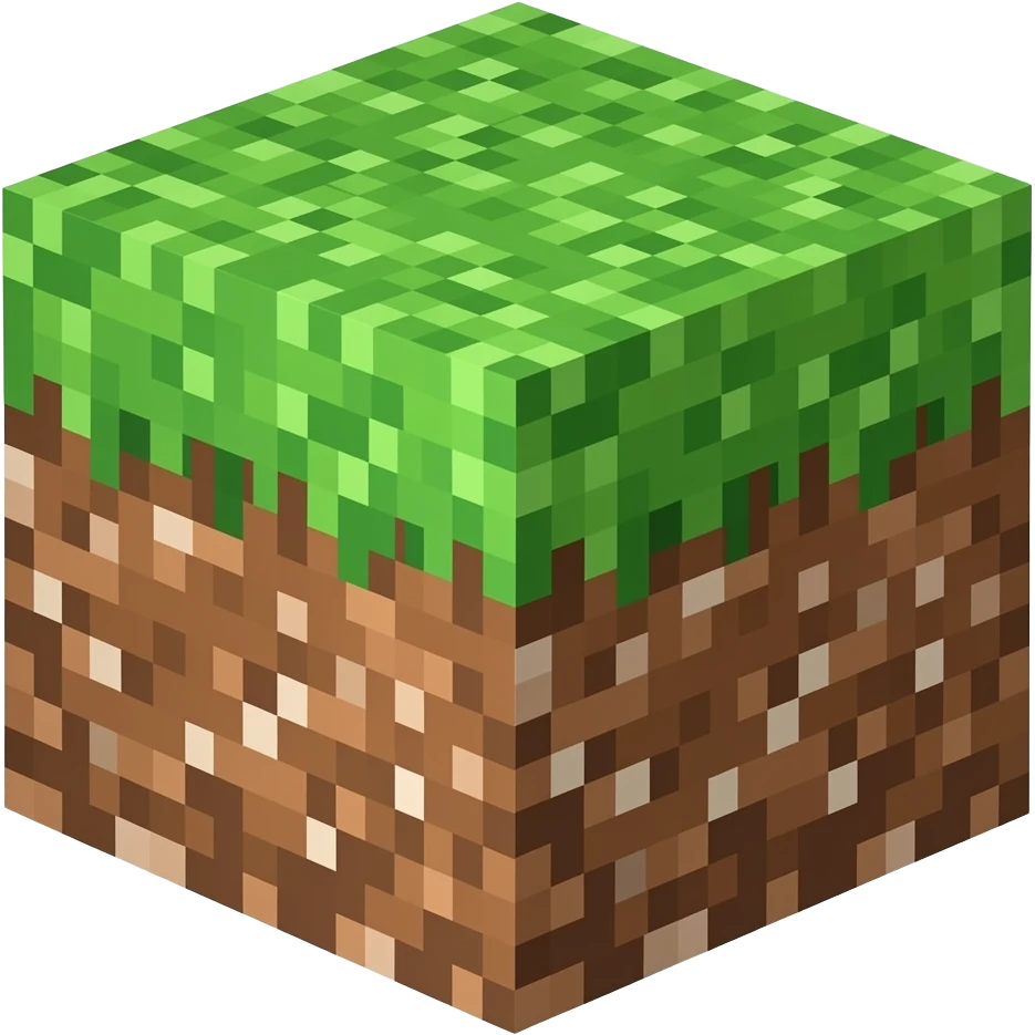 Grass minecraft emoji