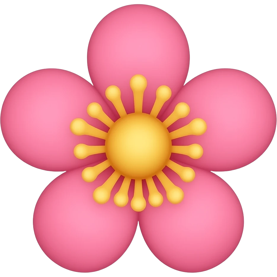 Pink emoji