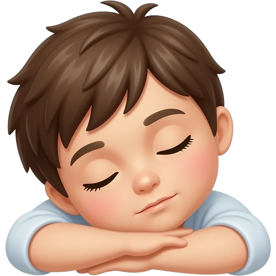 sleeping kid emoji