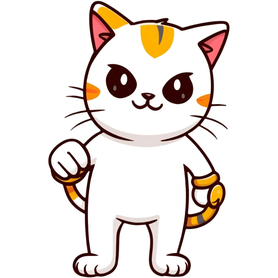 Cat knuckles emoji