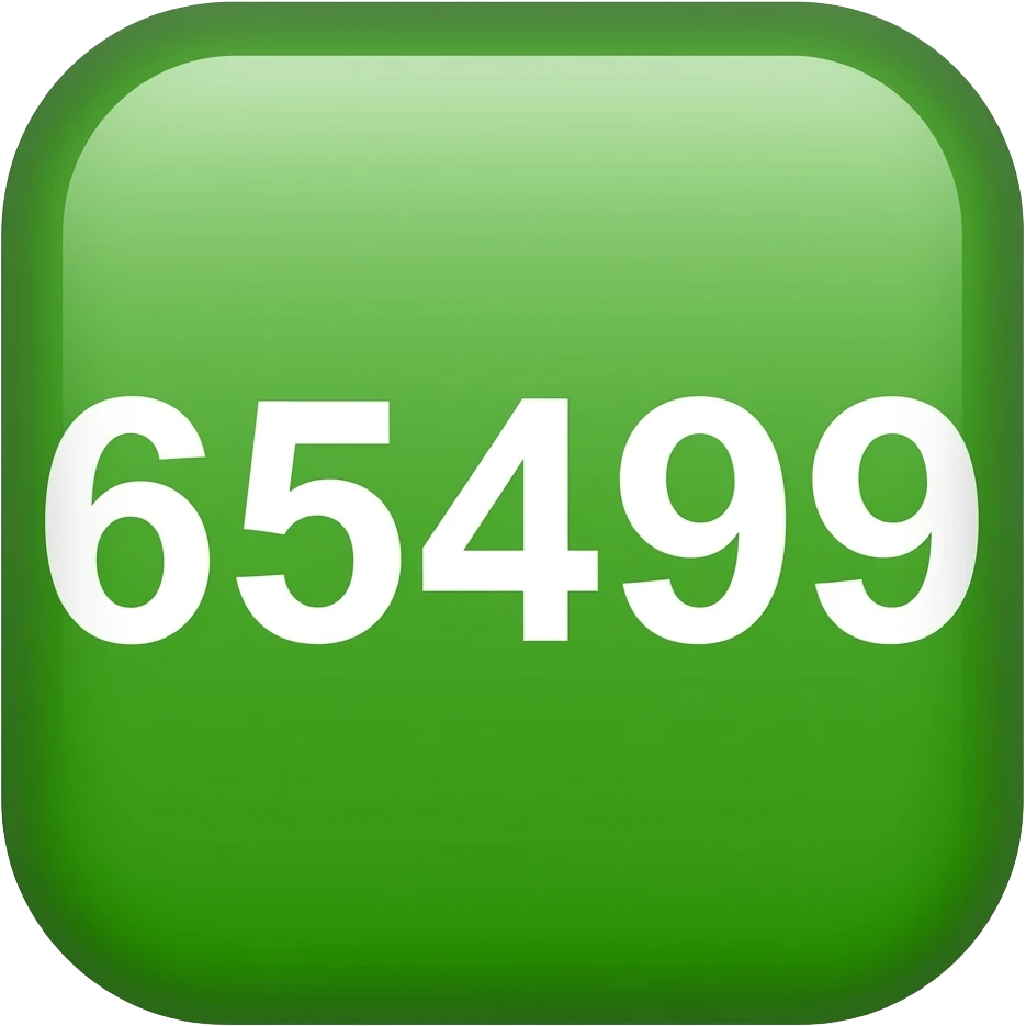 65499 square 🟩 emoji
