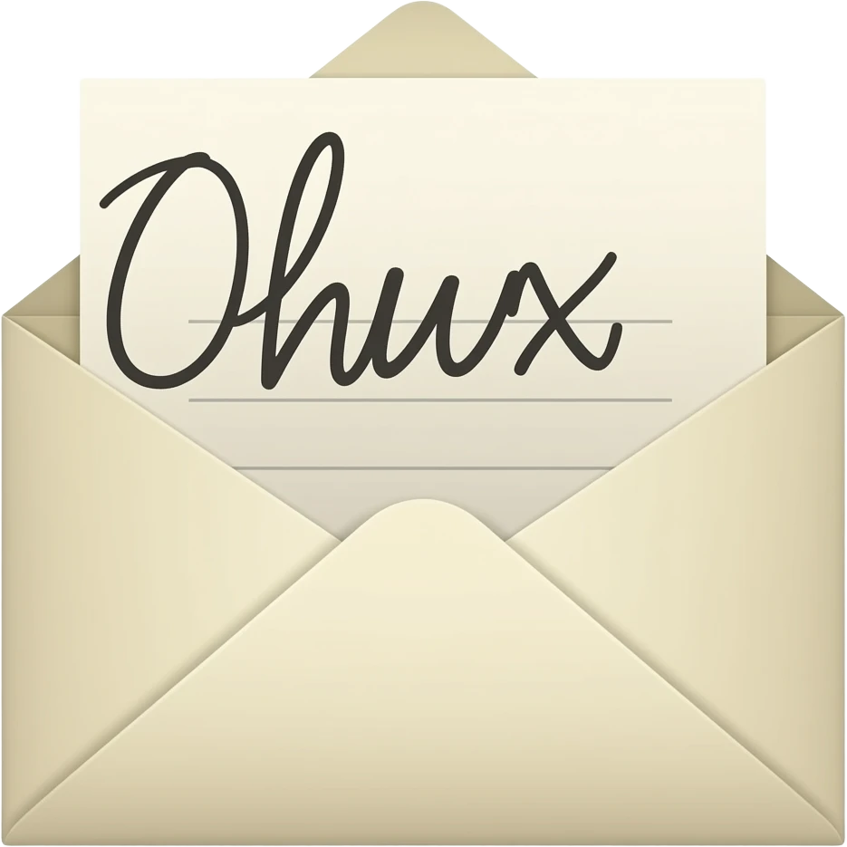 A letter emoji