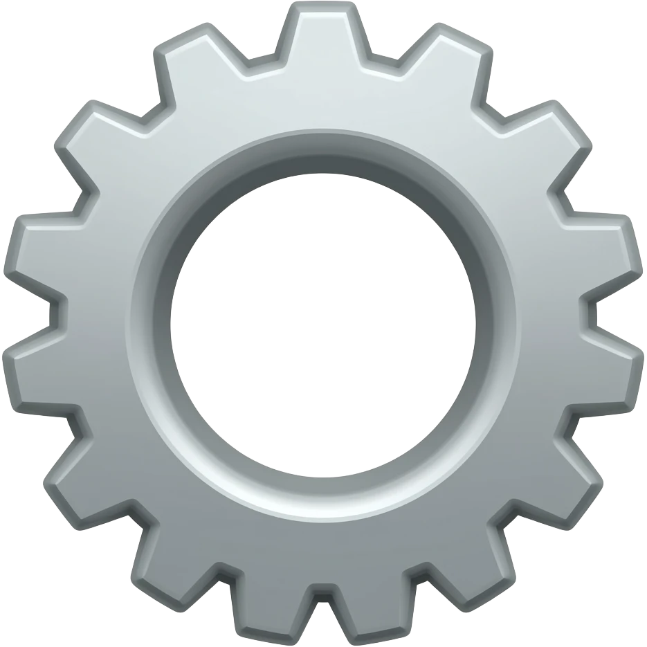 engrenage emoji