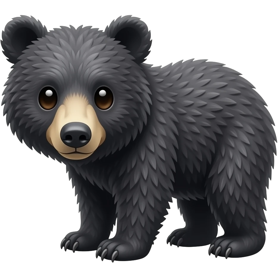 Moon bear emoji