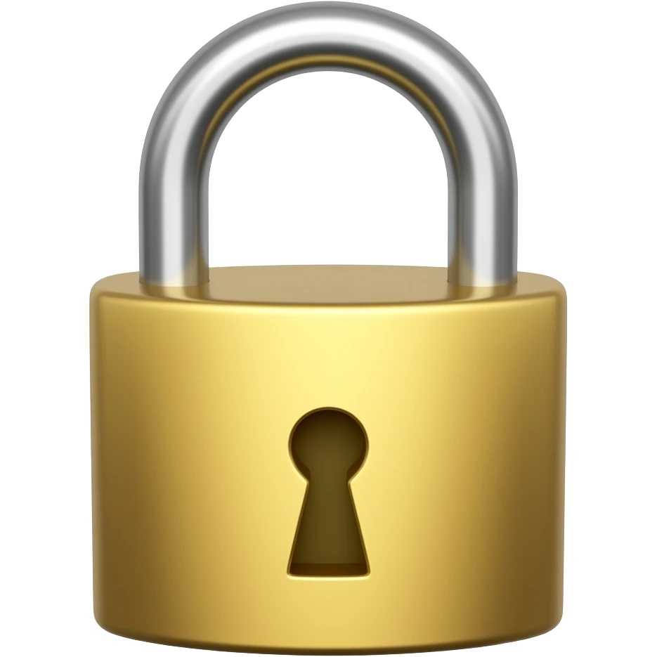 Lock emoji