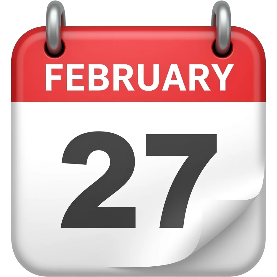 2월 27일 emoji