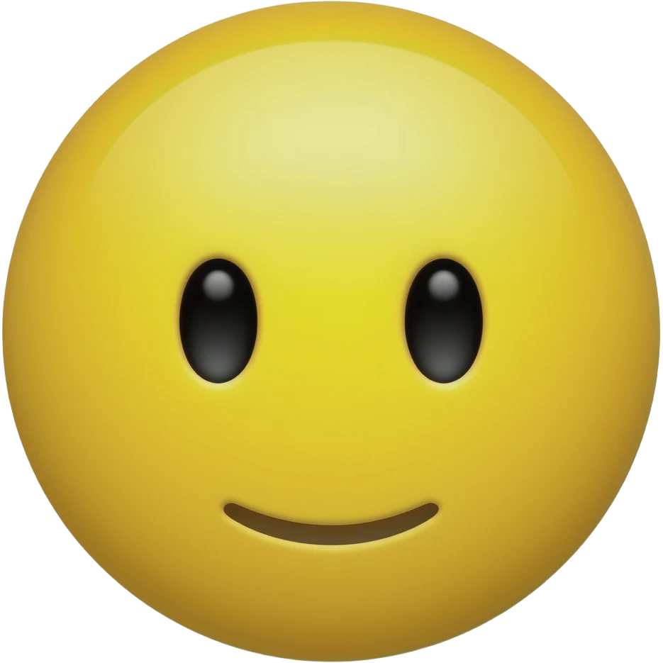 Yellow blank emoji emoji