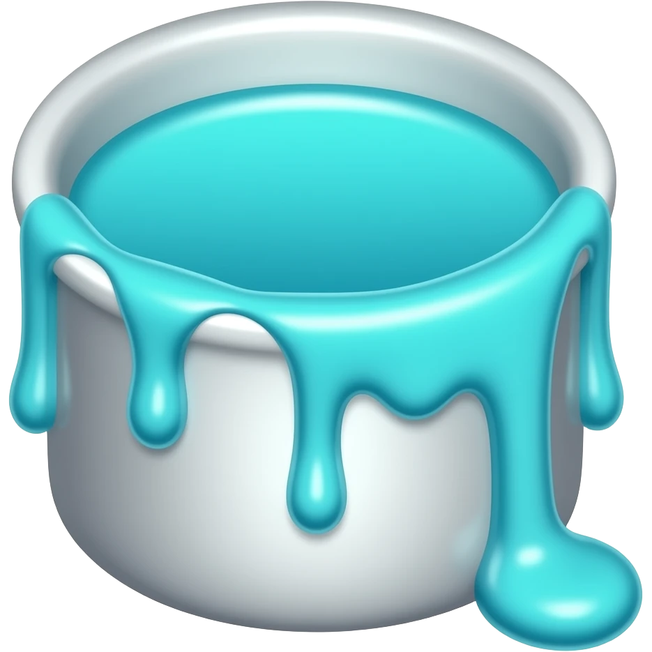 cyan syrup emoji