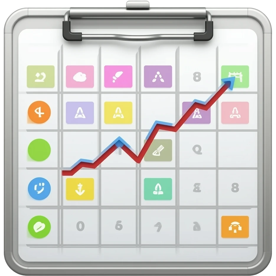 project task board and tracker with stickers ios emoji