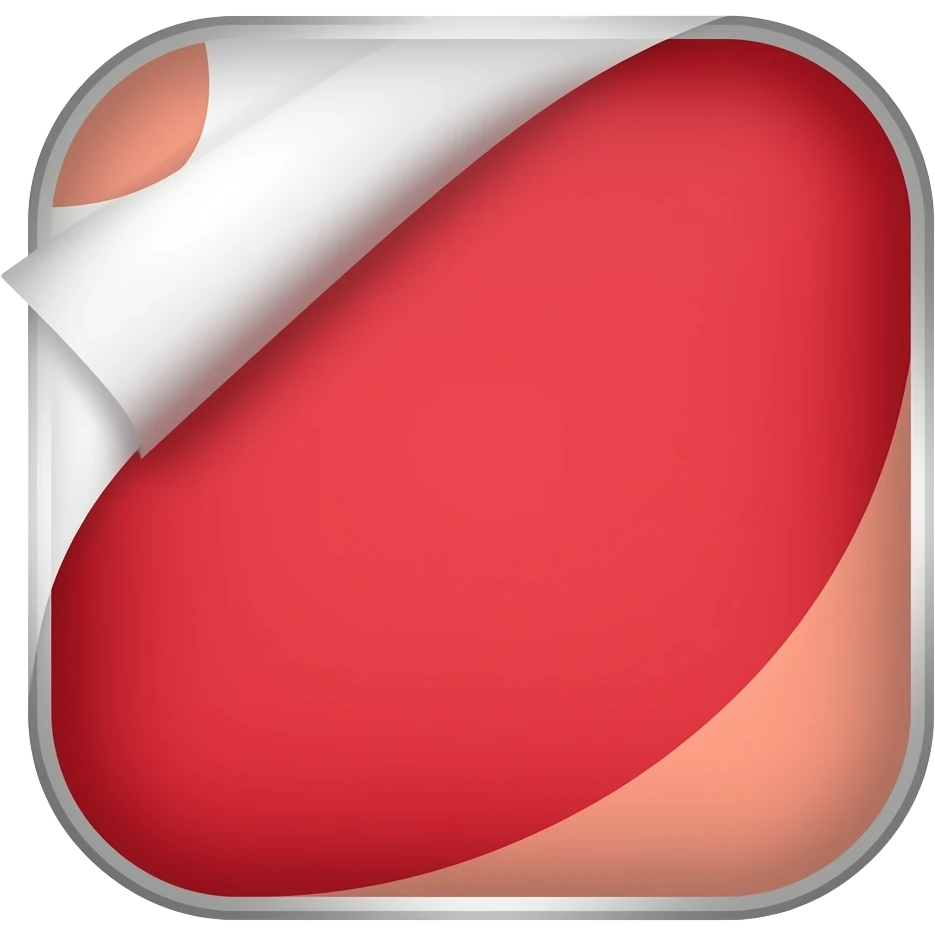 Red label emoji