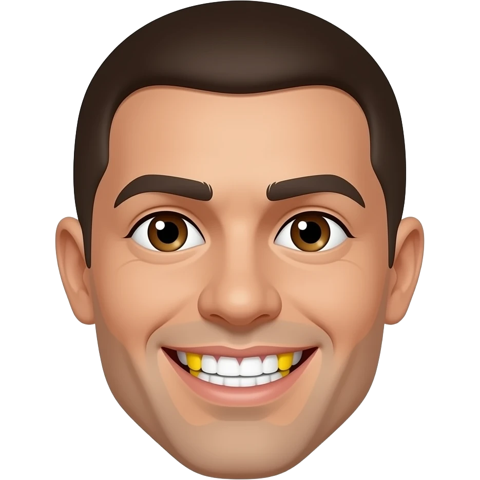 yellow teeth emoji