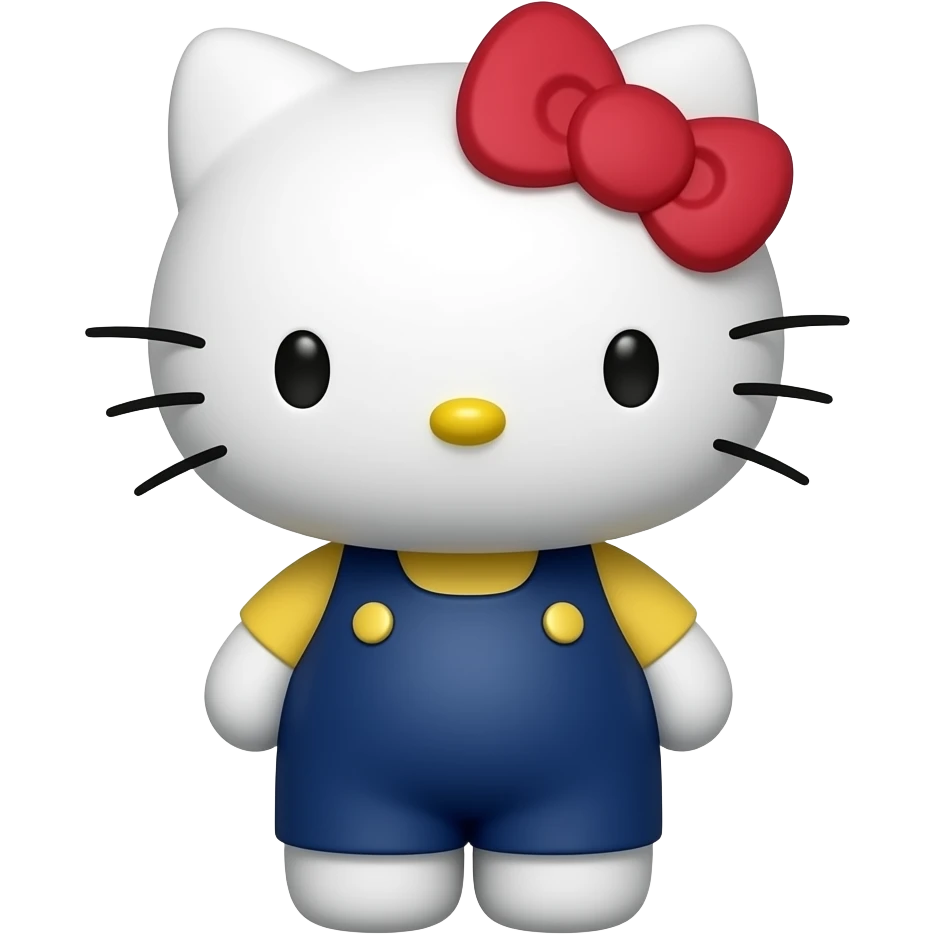 Hello kitty emoji