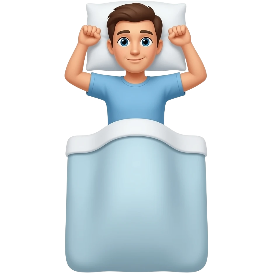 waking up emoji
