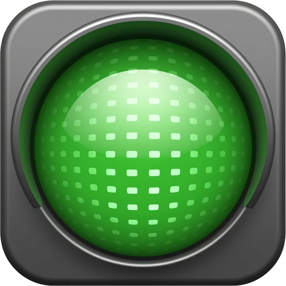 Green light emoji