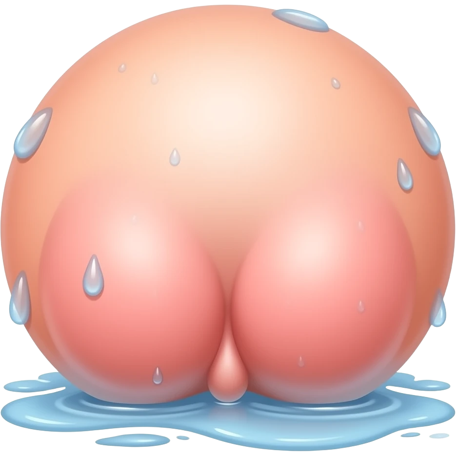 Wet pussy emoji