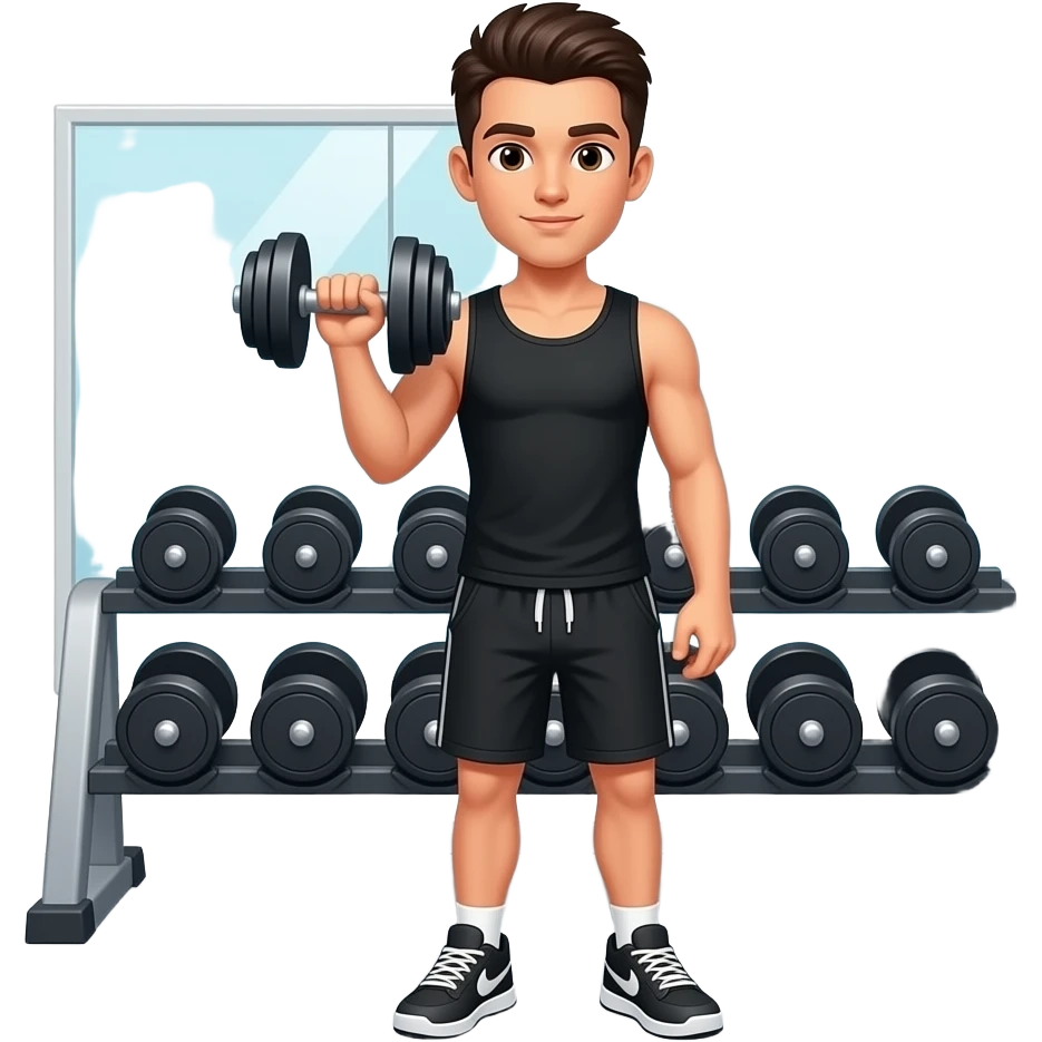 Pesinho academia emoji