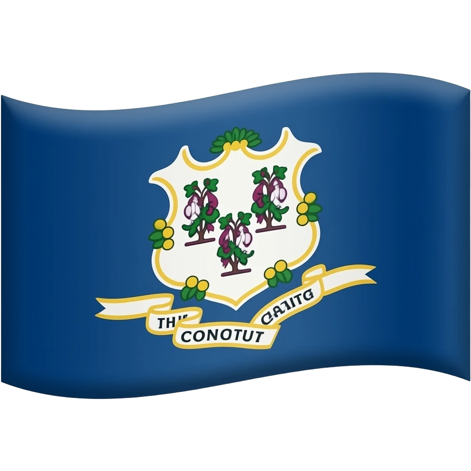 Connecticut flag emoji emoji