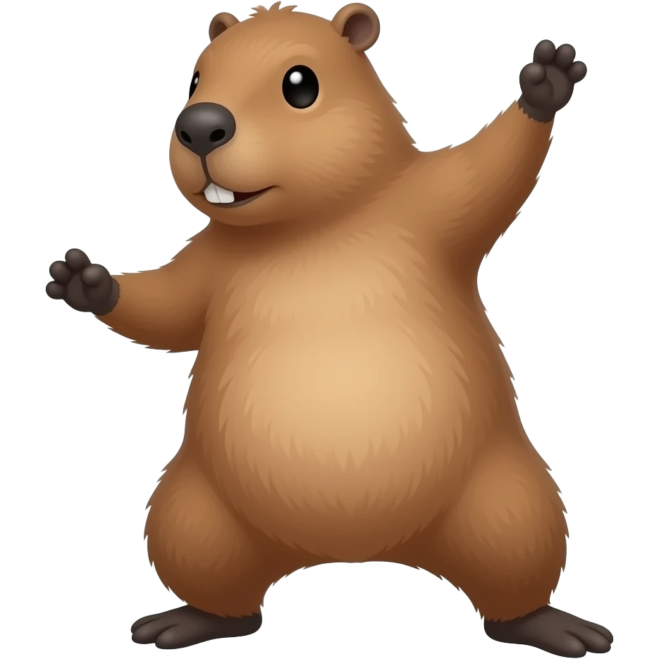 un capibara bailando emoji