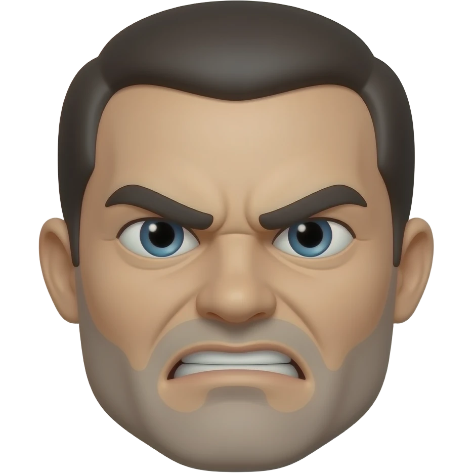 angry  AI emoji