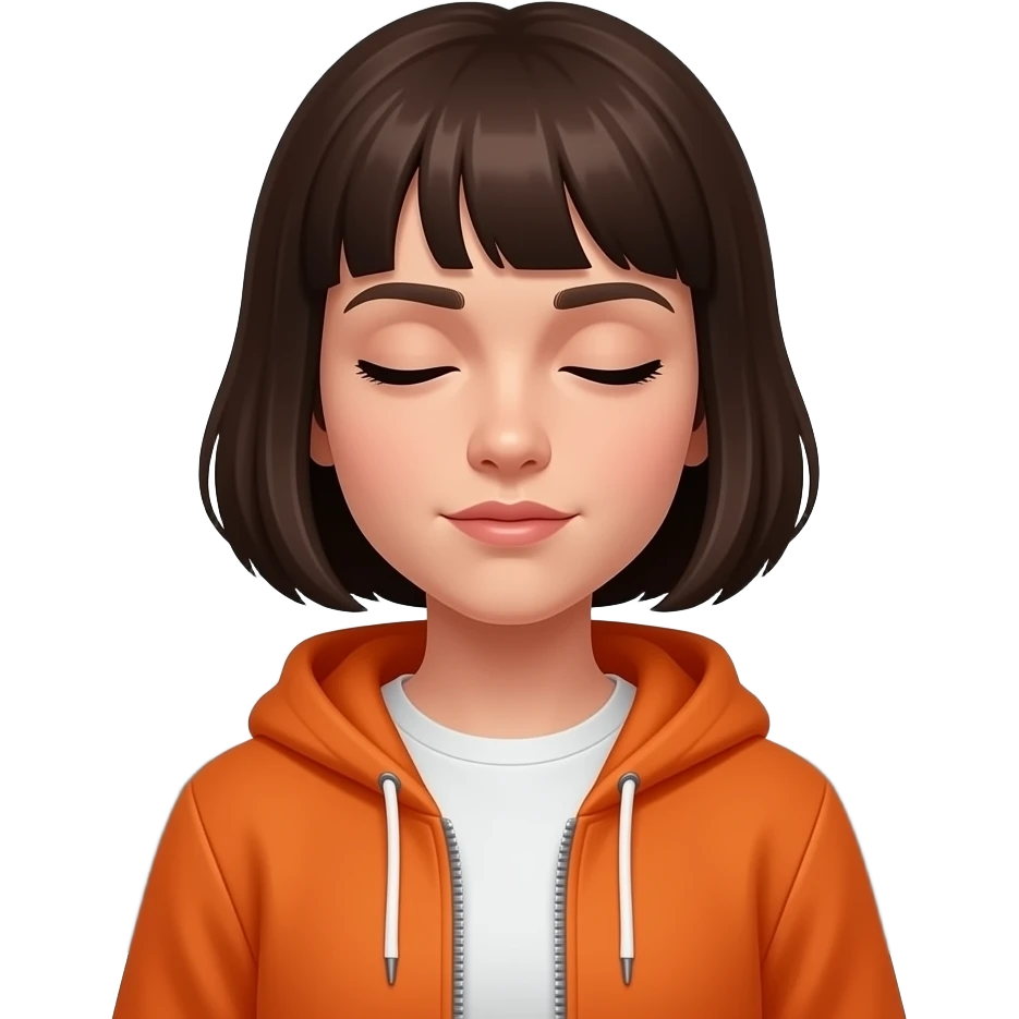 Eleven from stranger things emoji