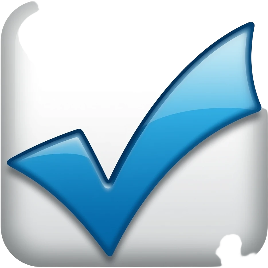Centang biru emoji