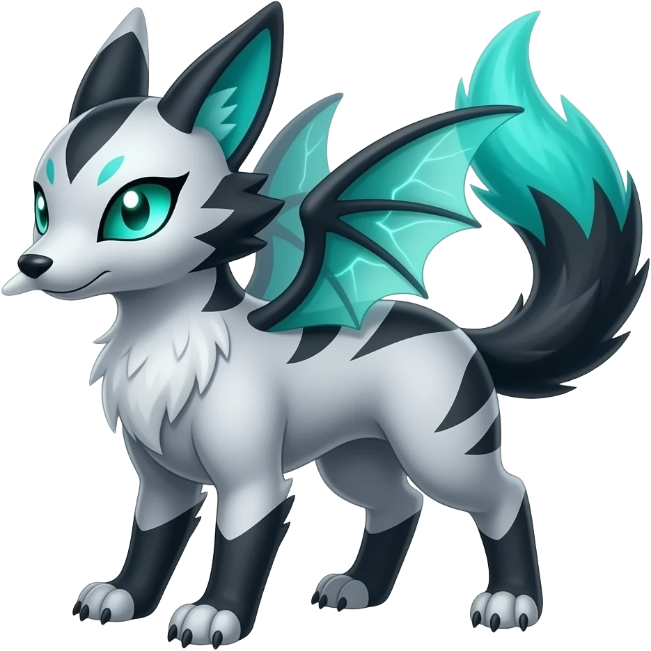 Meowstic-Minccino-Zorua-Electrike-Furret-Milotic-Exveemon-Digimon-hybrid emoji