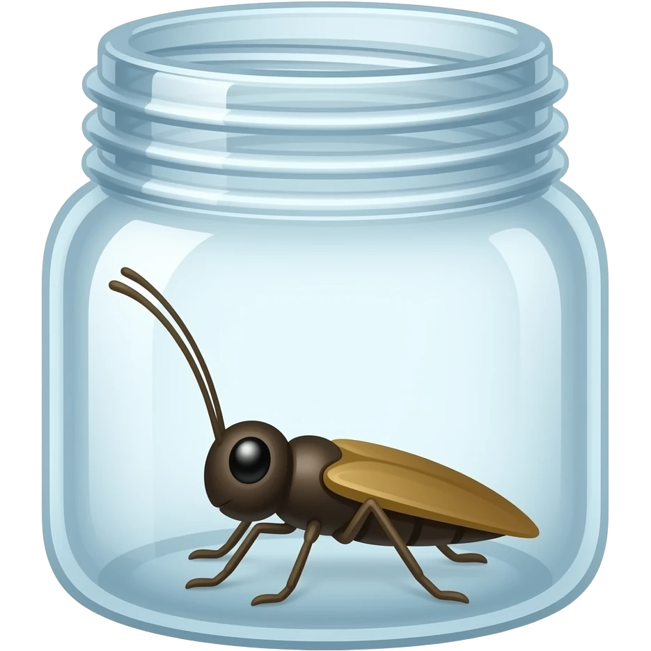 insect jar emoji