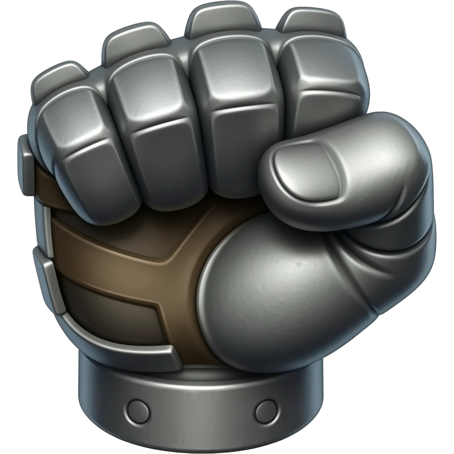 iron gauntlet fist emoji