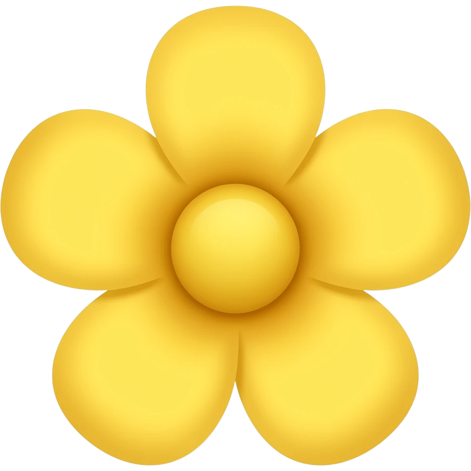 flor amarilla emoji