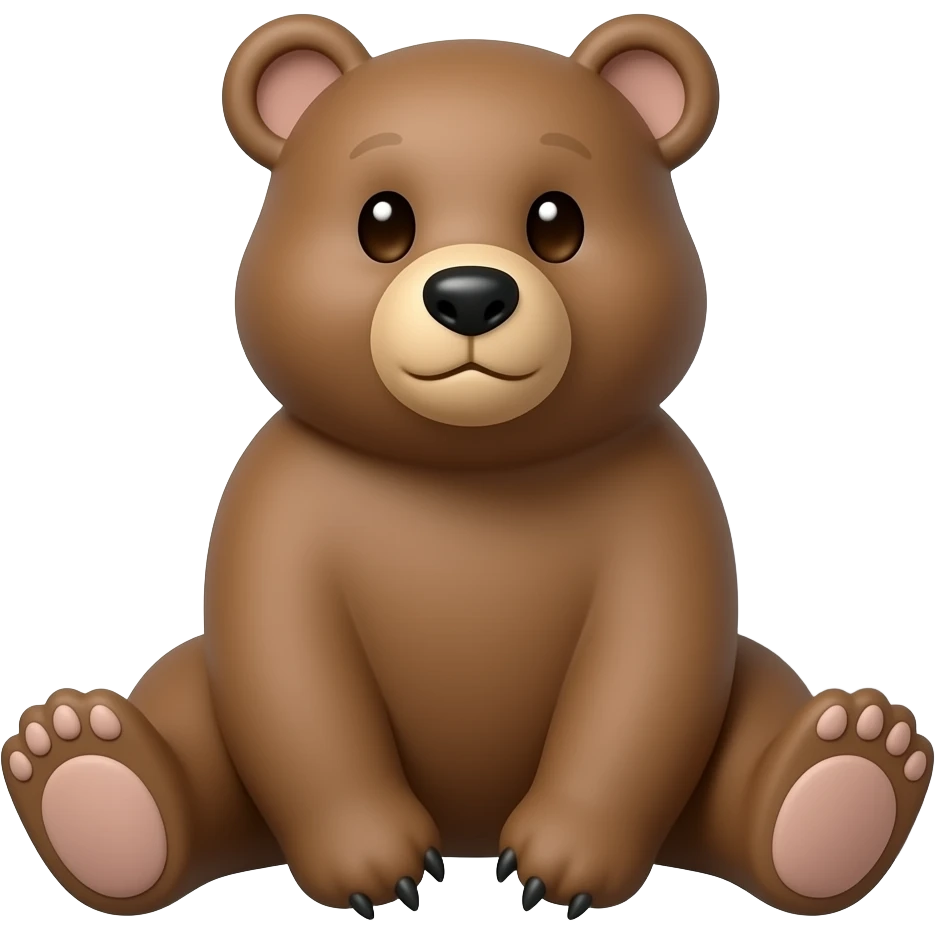 Dunce bear in the corner emoji