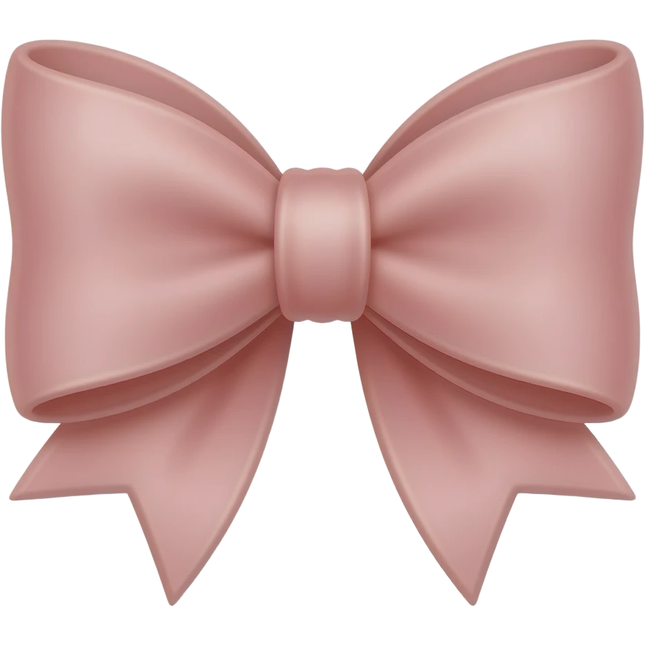 cute #ffc8dd bow emoji