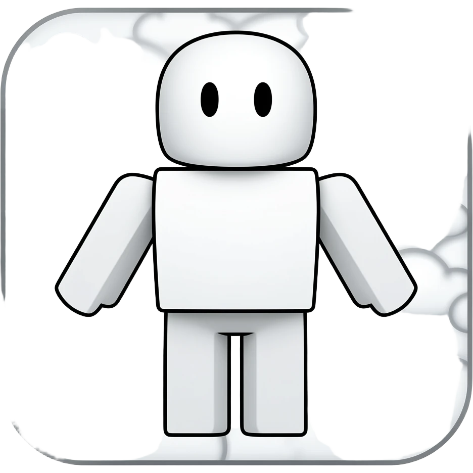 Roblox para colorir logo emoji