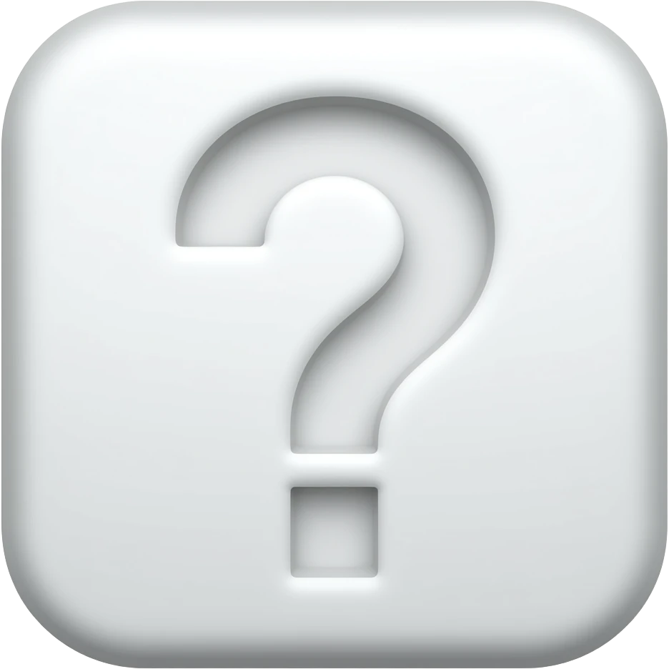 question emoji