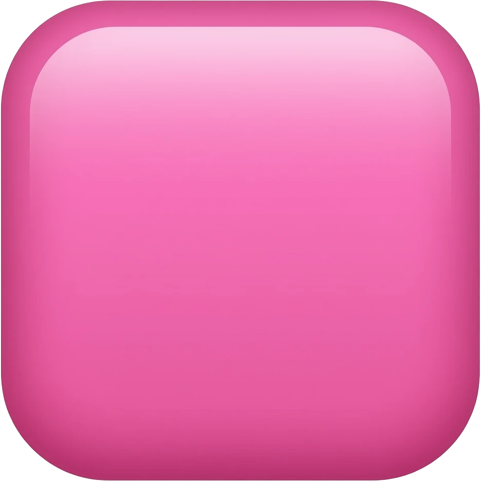 Pink Square emoji