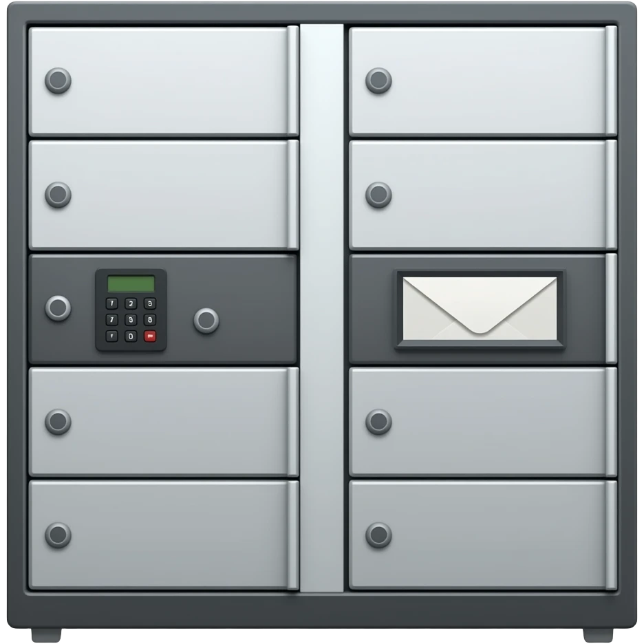 parcel locker emoji