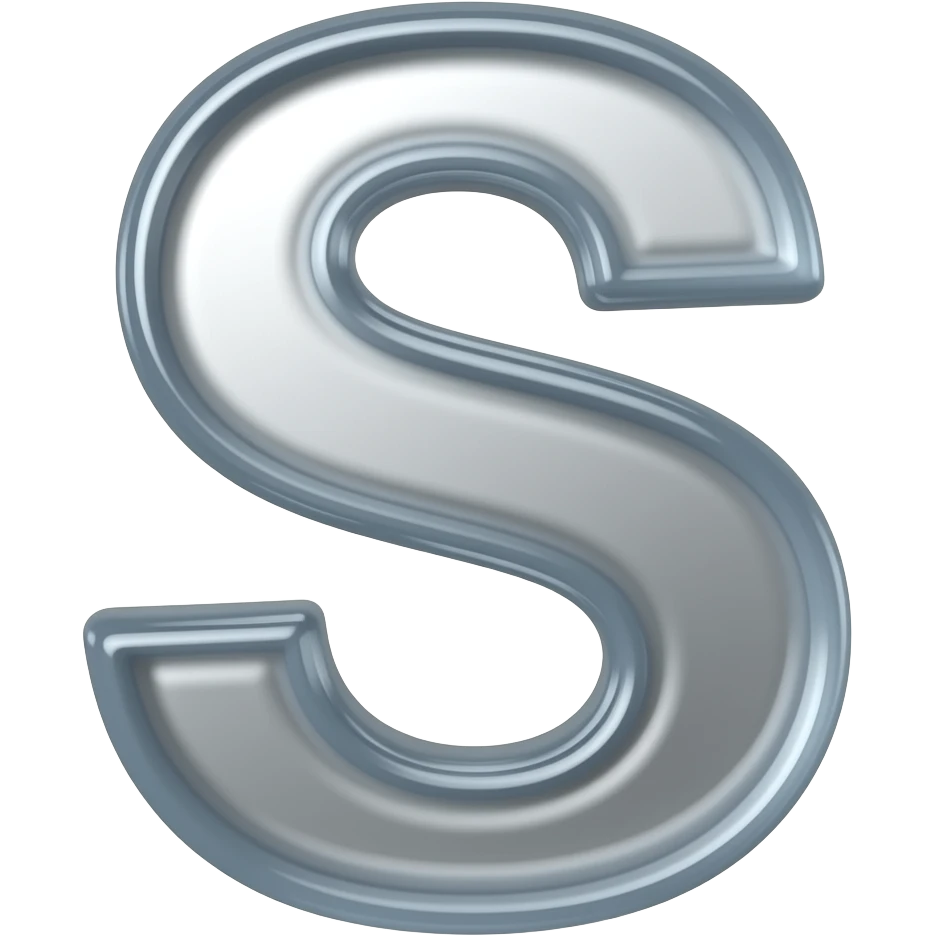 объемная буква с emoji