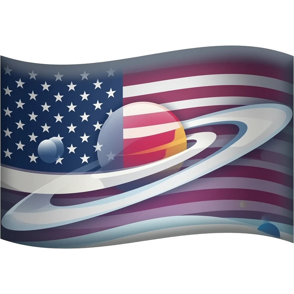 Orbit line  flag emoji