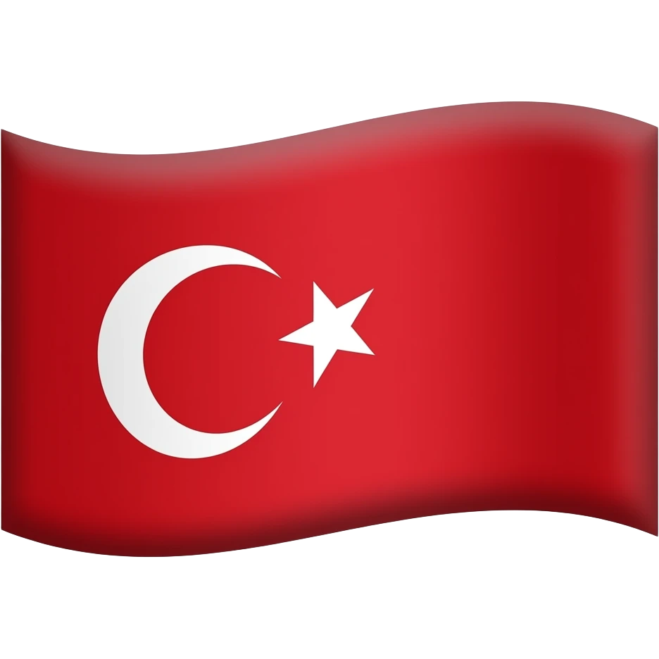 Turkish flag emoji