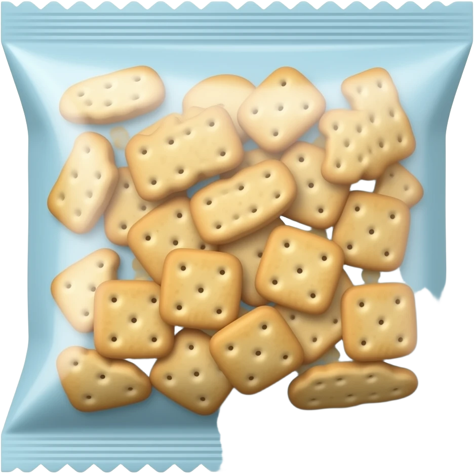 fish food crackers packet emoji