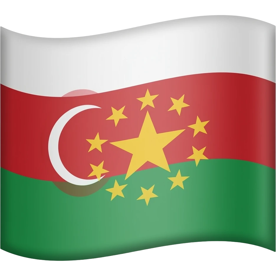 Drapeau gitan emoji